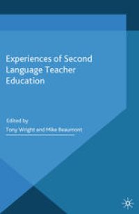 cover of the book Experiences of Second Language Teacher Education