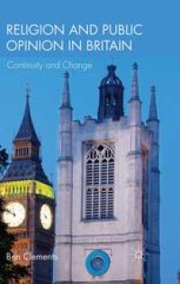 cover of the book Religion and Public Opinion in Britain: Continuity and Change