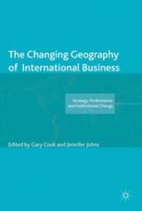 cover of the book The Changing Geography of International Business