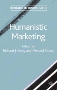 cover of the book Humanistic Marketing