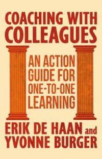 cover of the book Coaching with Colleagues: An Action Guide for One-to-One Learning