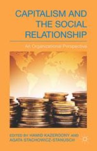 cover of the book Capitalism and the Social Relationship: An Organizational Perspective