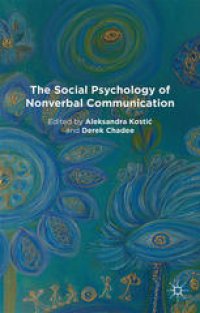 cover of the book The Social Psychology of Nonverbal Communication