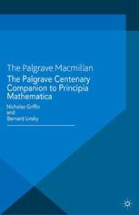 cover of the book The Palgrave Centenary Companion to Principia Mathematica