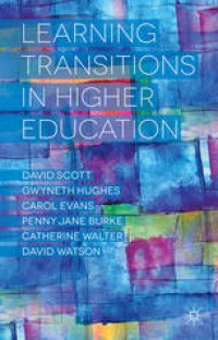 cover of the book Learning Transitions in Higher Education