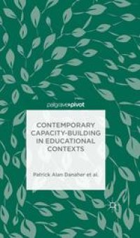 cover of the book Contemporary Capacity-Building in Educational Contexts