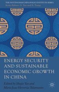 cover of the book Energy Security and Sustainable Economic Growth in China