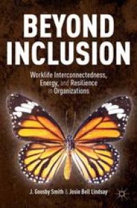 cover of the book Beyond Inclusion: Worklife Interconnectedness, Energy, and Resilience in Organizations