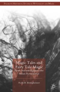 cover of the book Magic Tales and Fairy Tale Magic: From Ancient Egypt to the Italian Renaissance