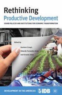 cover of the book Rethinking Productive Development: Sound Policies and Institutions for Economic Transformation