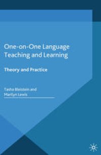 cover of the book One-on-One Language Teaching and Learning: Theory and Practice