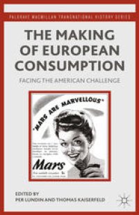 cover of the book The Making of European Consumption: Facing the American Challenge