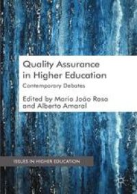 cover of the book Quality Assurance in Higher Education: Contemporary Debates