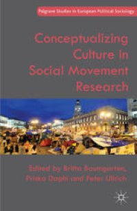 cover of the book Conceptualizing Culture in Social Movement Research