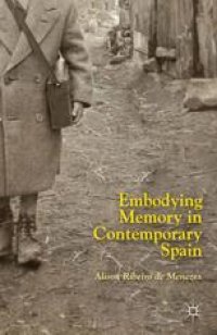 cover of the book Embodying Memory in Contemporary Spain