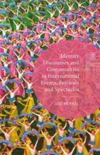 cover of the book Identity Discourses and Communities in International Events, Festivals and Spectacles