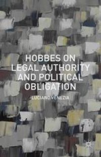 cover of the book Hobbes on Legal Authority and Political Obligation