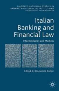 cover of the book Italian Banking and Financial Law: Vol II, Intermediaries and Markets