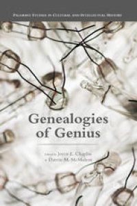 cover of the book Genealogies of Genius