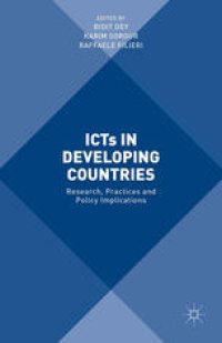 cover of the book ICTs in Developing Countries: Research, Practices and Policy Implications