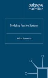 cover of the book Modeling Pension Systems