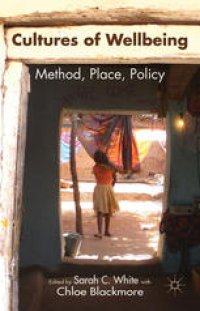 cover of the book Cultures of Wellbeing: Method, Place, Policy