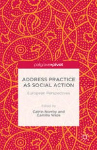 cover of the book Address Practice As Social Action: European Perspectives