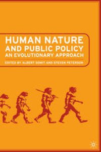 cover of the book Human Nature and Public Policy: An Evolutionary Approach: An Evolutionary Approach