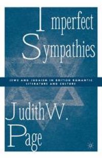 cover of the book Imperfect Sympathies: Jews and Judaism in British Romantic Literature and Culture