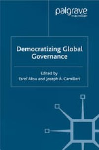 cover of the book Democratizing Global Governance