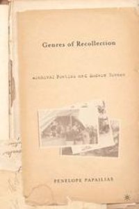 cover of the book Genres of Recollection: Archival Poetics and Modern Greece