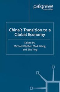 cover of the book China’s Transition to a Global Economy