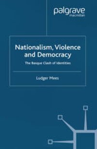 cover of the book Nationalism, Violence and Democracy: The Basque Clash of Identities