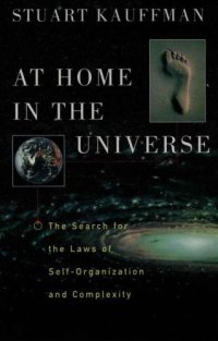 cover of the book At Home in the Universe: The Search for the Laws of Self-Organization and Complexity