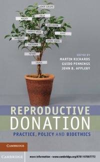 cover of the book Reproductive Donation: Practice, Policy and Bioethics