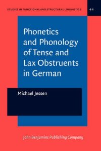 cover of the book Phonetics and Phonology of Tense and Lax Obstruents in German