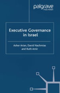 cover of the book Executive Governance in Israel