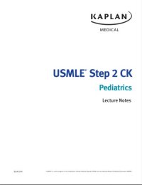 cover of the book USMLE Step 2 CK Lecture Notes: Pediatrics