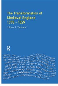 cover of the book The Transformation of Medieval England 1370-1529