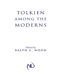 cover of the book Tolkien among the Moderns