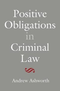 cover of the book Positive Obligations in Criminal Law