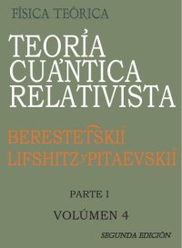 cover of the book Teoría Cuántica Relativista