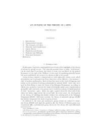 cover of the book An Outline Of The Theory Of G-Sets