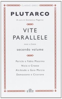 cover of the book Vite parallele. Testo greco a fronte