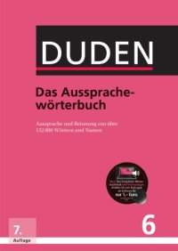 cover of the book Duden, das Aussprachewörterbuch