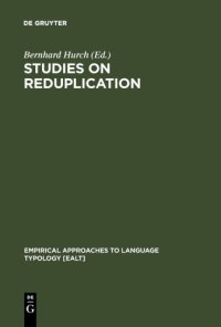 cover of the book Studies on Reduplication