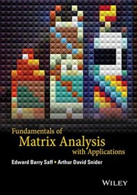 cover of the book Fundamentals of Matrix Analysis with Applications