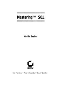 cover of the book SQL