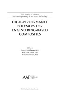 cover of the book High-performance polymers for engineering-based composites