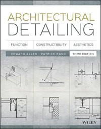 cover of the book Architectural detailing : function, constructibility, aesthetics